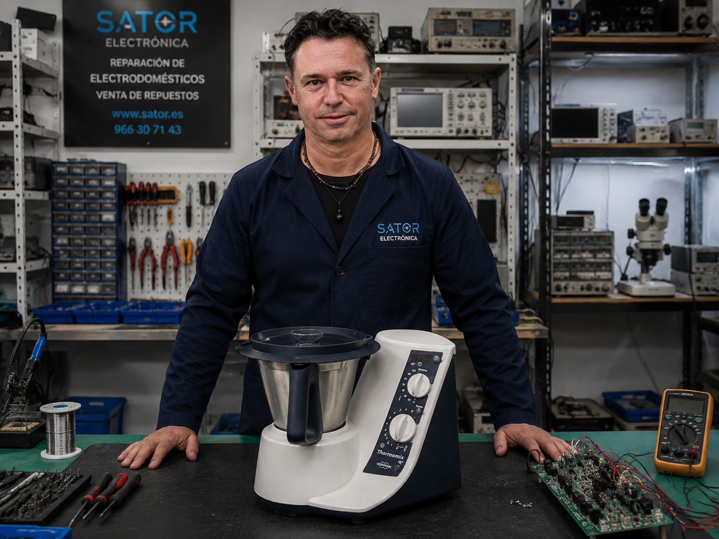 Repuestos Thermomix TM21 en Sator Electrónica