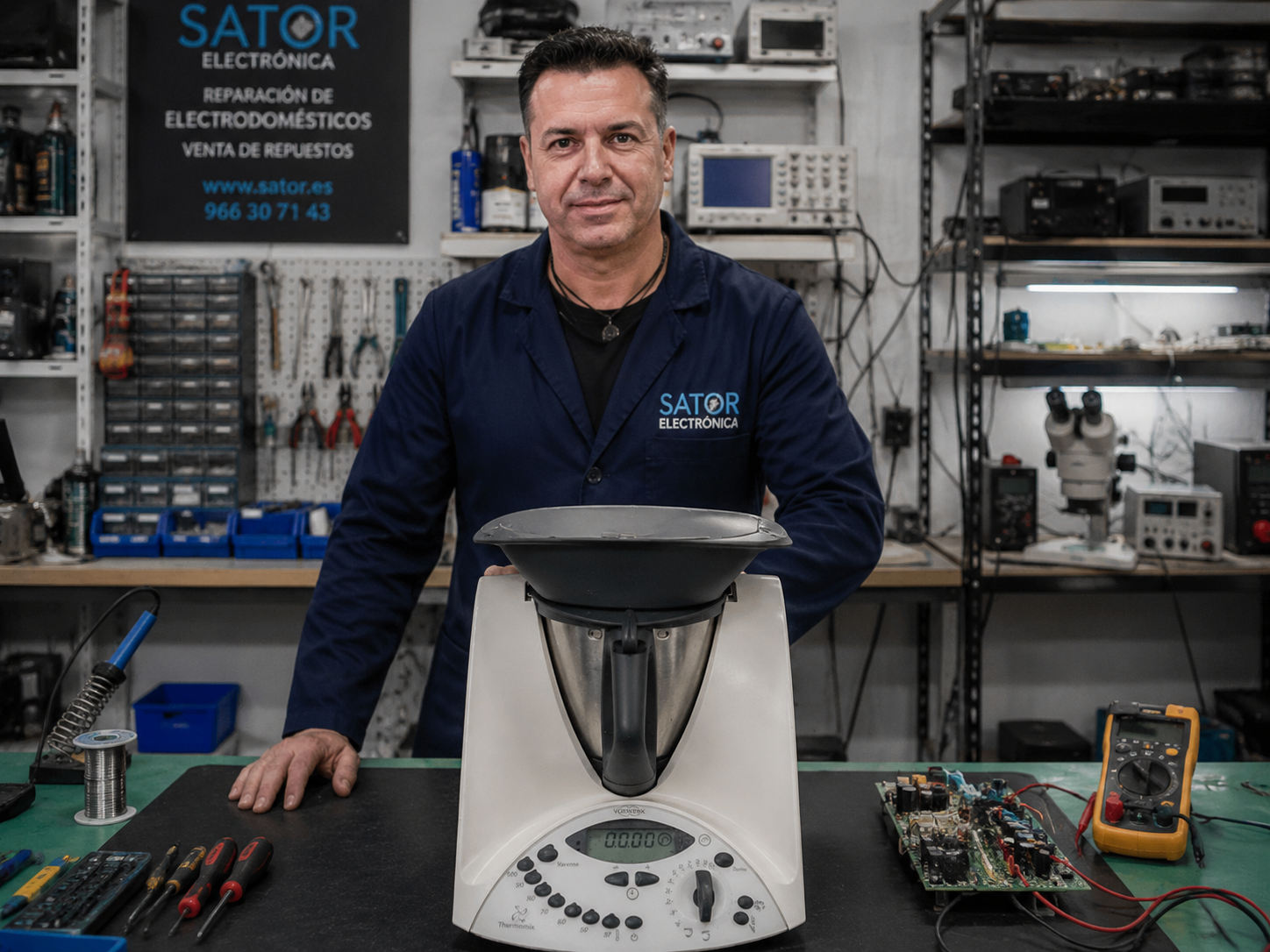 Repuestos Thermomix TM31 en Sator Electrónica