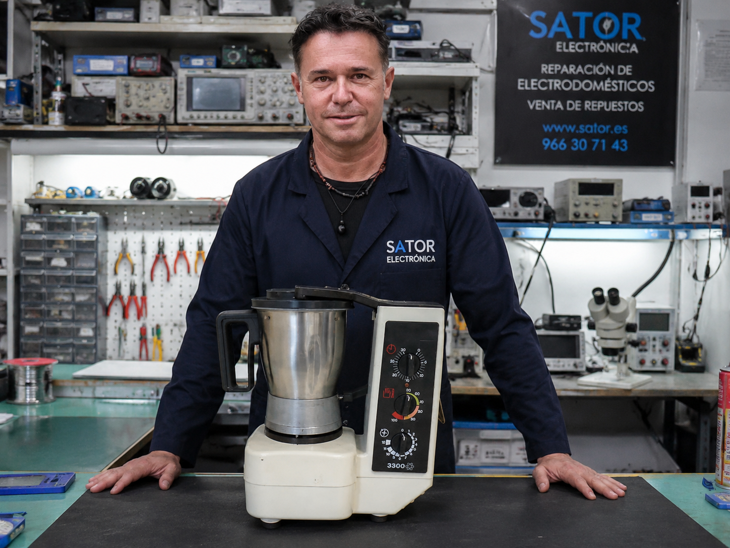Repuestos Thermomix TM3300 en Sator Electrónica