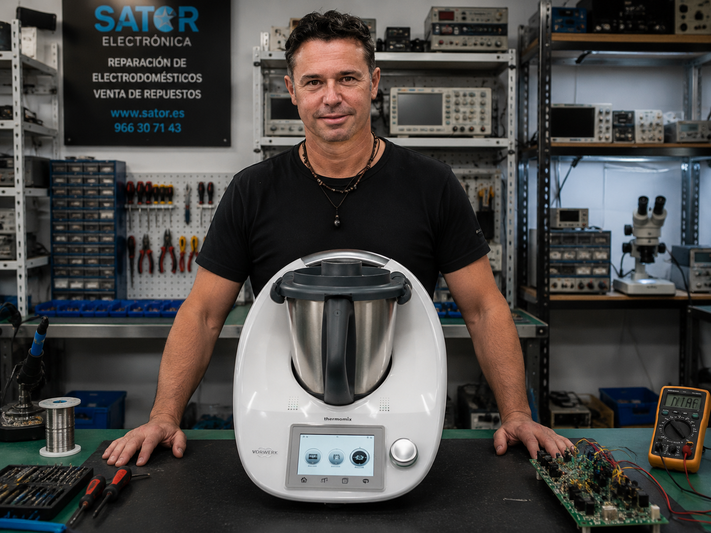 Presupuesto reparación Thermomix TM5 en Sator Electrónica