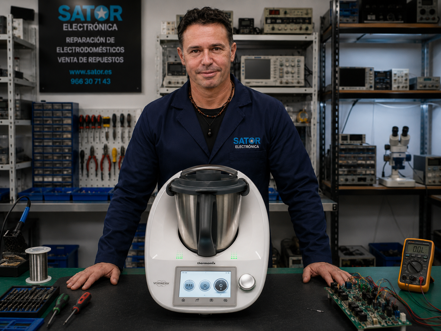 Repuestos Thermomix TM6 en Sator Electrónica