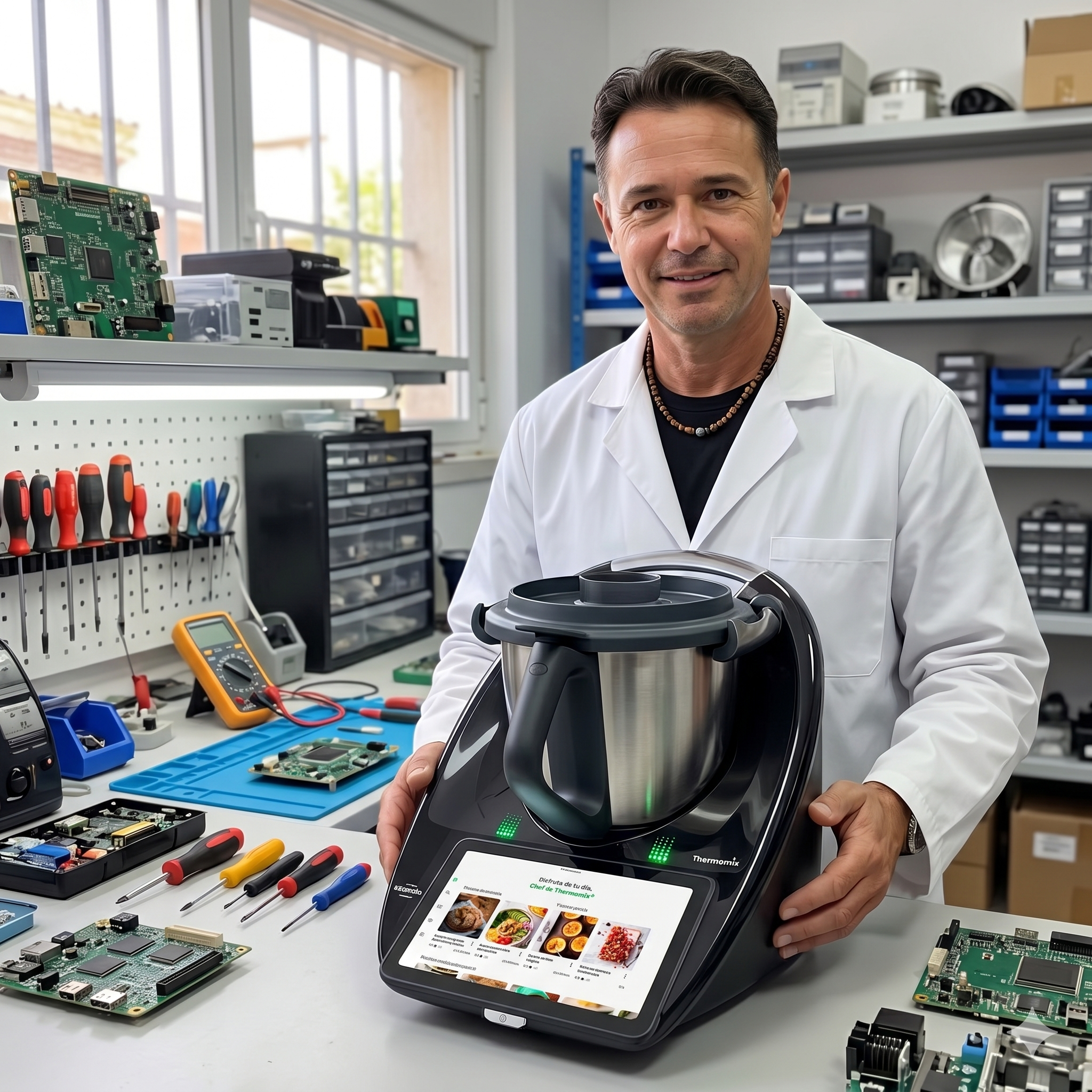 Información técnica Thermomix TM7 en Sator Electrónica